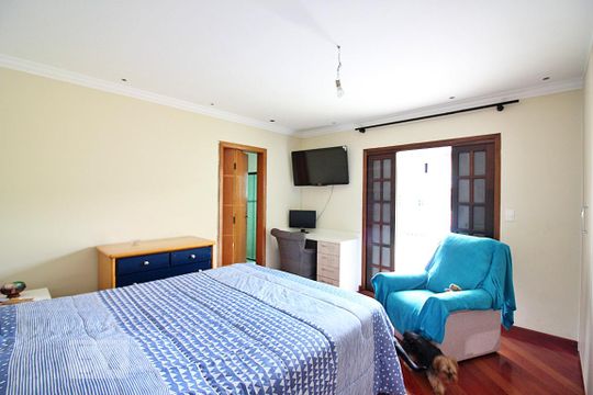 Quarto 2 - Suíte de casa à venda com 3 quartos, 214m² em Nova Petrópolis, São Bernardo do Campo
