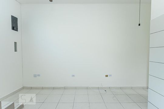 Sala e cozinha integrados de casa para alugar com 1 quarto, 52m² em Vila Santa Maria, São Paulo