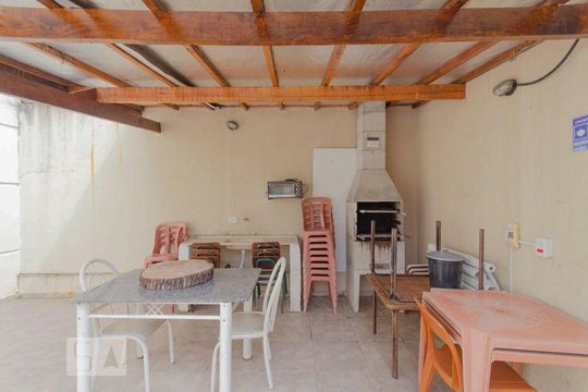 Área Comum - Churrasqueira de casa de condomínio para alugar com 2 quartos, 64m² em Vila Uniao (zona Leste), São Paulo