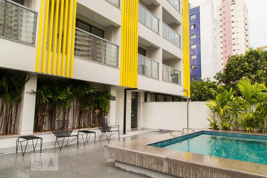 Área comum - Piscina de kitnet/studio à venda com 1 quarto, 26m² em Vila Clementino, São Paulo