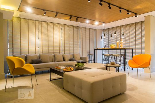 Área comum - Espaço gourmet de kitnet/studio à venda com 1 quarto, 26m² em Vila Clementino, São Paulo