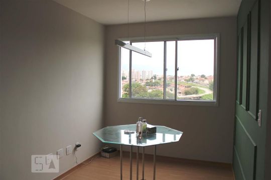 Sala de apartamento para alugar com 2 quartos, 43m² em Fundação da Casa Popular, Campinas