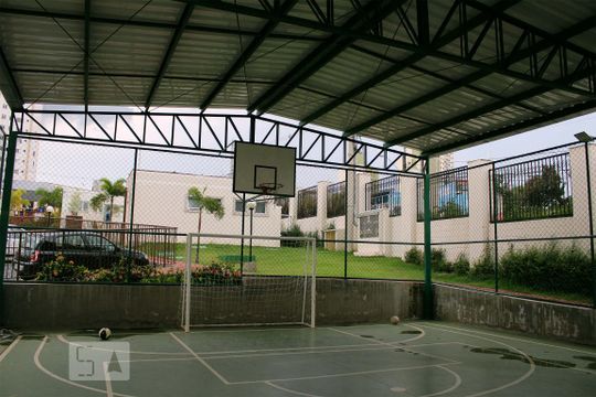 Área comum- Quadra esportiva de apartamento para alugar com 2 quartos, 43m² em Fundação da Casa Popular, Campinas