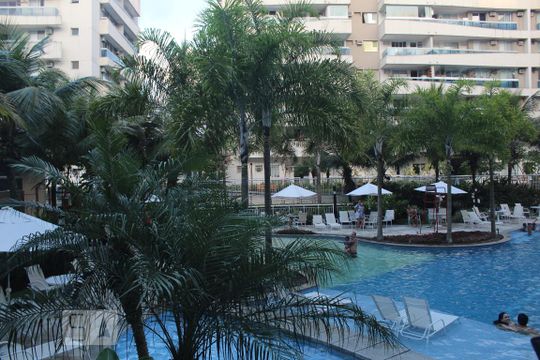 Área Comum - Piscina de apartamento à venda com 3 quartos, 92m² em Recreio dos Bandeirantes, Rio de Janeiro