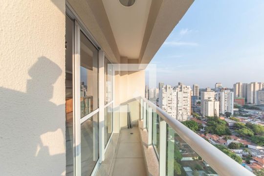 Sala - Varanda de apartamento para alugar com 1 quarto, 135m² em Brooklin Paulista, São Paulo