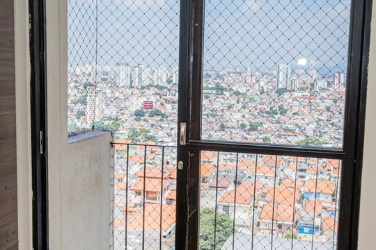 Varanda da Sala de apartamento à venda com 2 quartos, 50m² em Vila Siqueira (zona Norte), São Paulo