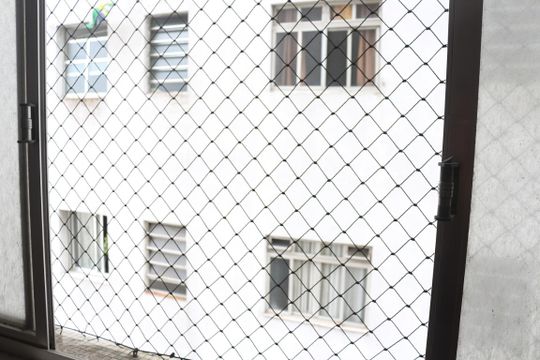 Vista da Sala de apartamento para alugar com 1 quarto, 55m² em Centro, São Vicente