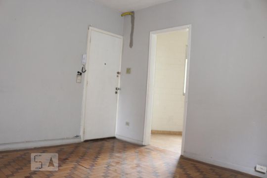 Sala de apartamento para alugar com 1 quarto, 55m² em Centro, São Vicente