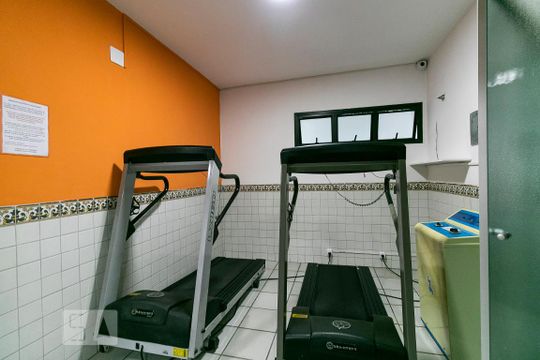 Área comum - Academia de apartamento para alugar com 1 quarto, 33m² em Parque da Mooca, São Paulo