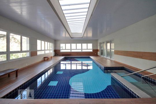 Piscina de apartamento para alugar com 1 quarto, 36m² em Santa Efigênia, São Paulo