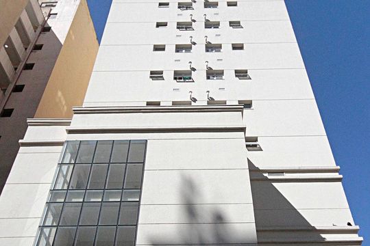 Fachada de apartamento para alugar com 1 quarto, 36m² em Santa Efigênia, São Paulo