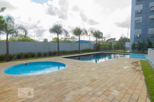 Área comum - Piscina de apartamento à venda com 3 quartos, 64m² em Passo das Pedras, Porto Alegre