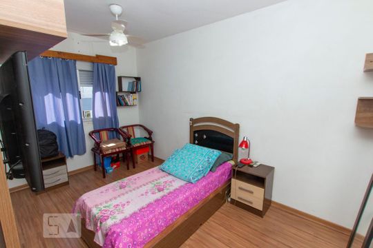 Suíte de apartamento à venda com 3 quartos, 64m² em Passo das Pedras, Porto Alegre