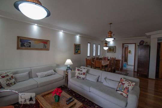 Sala de apartamento à venda com 4 quartos, 190m² em Chácara Santo Antônio (zona Sul), São Paulo