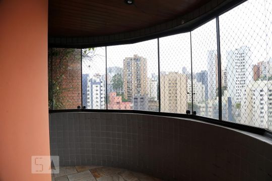 Varanda da Sala de apartamento à venda com 3 quartos, 160m² em Lar São Paulo, São Paulo