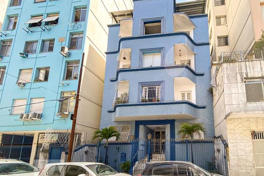 Fachada de kitnet/studio à venda com 1 quarto, 50m² em Copacabana, Rio de Janeiro