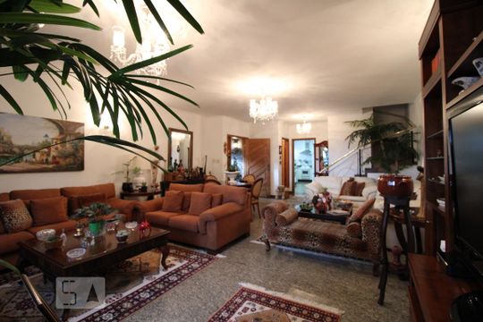 Sala de casa à venda com 4 quartos, 347m² em Vila Romana, São Paulo