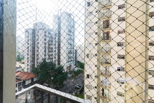 Vista da Sala de apartamento para alugar com 2 quartos, 58m² em Vila Mascote, São Paulo