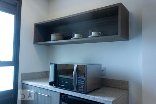 Cozinha de apartamento à venda com 1 quarto, 46m² em Jacarepaguá, Rio de Janeiro