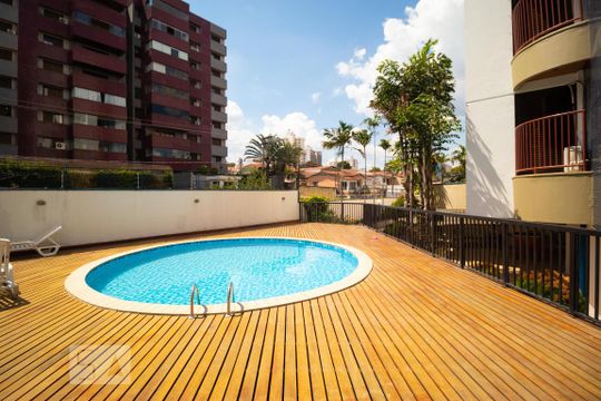 Área comum - Piscina de apartamento para alugar com 3 quartos, 108m² em Bonfim, Campinas