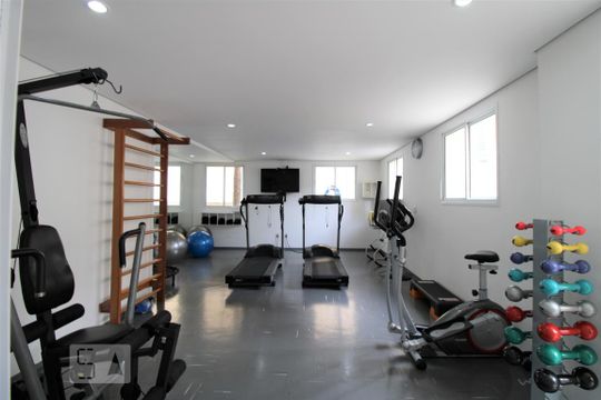 Área comum - Academia  de apartamento para alugar com 2 quartos, 65m² em Perdizes, São Paulo