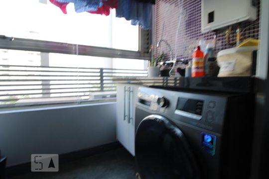 Área de Serviço de apartamento à venda com 2 quartos, 70m² em Campo Belo, São Paulo