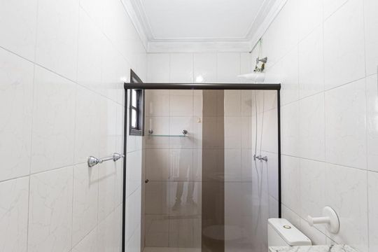 Banheiro Suite de casa à venda com 1 quarto, 25m² em Chácara Califórnia, São Paulo