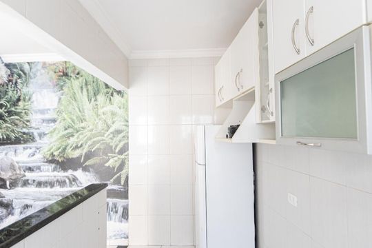 Cozinha de casa à venda com 1 quarto, 25m² em Chácara Califórnia, São Paulo