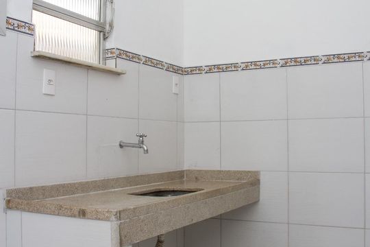Cozinha de apartamento para alugar com 3 quartos, 62m² em Piedade, Rio de Janeiro