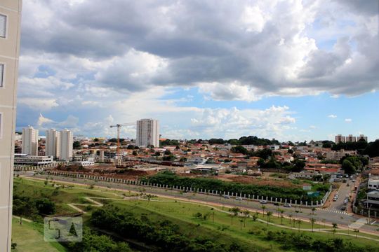 Vista da Sala de apartamento para alugar com 2 quartos, 43m² em Fundação da Casa Popular, Campinas