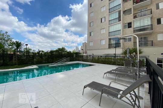 Área comum - Piscina de apartamento para alugar com 2 quartos, 54m² em Vila Praia, São Paulo