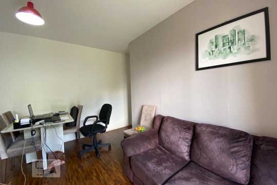 Sala de apartamento para alugar com 2 quartos, 54m² em Vila Praia, São Paulo
