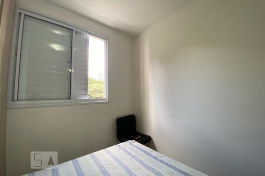 Suíte 1 de apartamento para alugar com 2 quartos, 54m² em Vila Praia, São Paulo