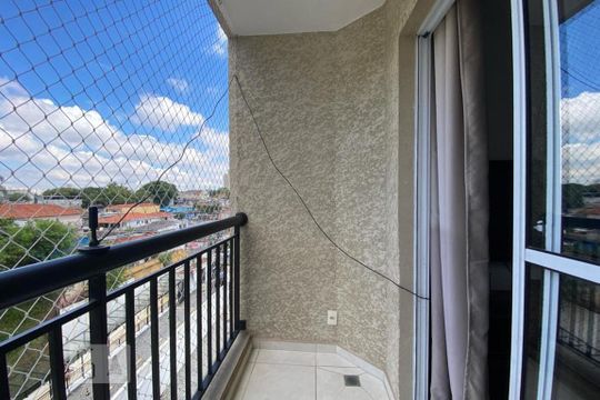 Sacada de apartamento para alugar com 2 quartos, 54m² em Vila Praia, São Paulo