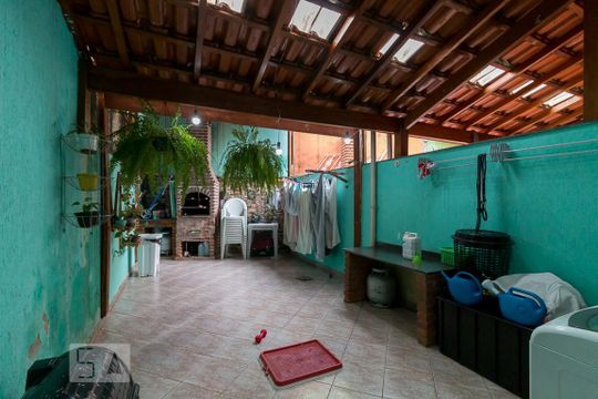 Área de serviço e churrasqueira de casa à venda com 2 quartos, 100m² em Jardim Terezópolis, Guarulhos