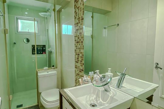 Banheiro da Suite de apartamento à venda com 3 quartos, 136m² em Vila Matilde, São Paulo