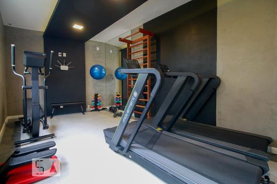 Área comum - Academia de kitnet/studio para alugar com 1 quarto, 29m² em Brás, São Paulo