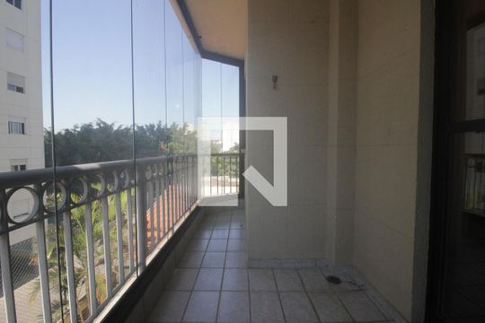 Varanda da Sala de apartamento à venda com 3 quartos, 80m² em Vila Andrade, São Paulo