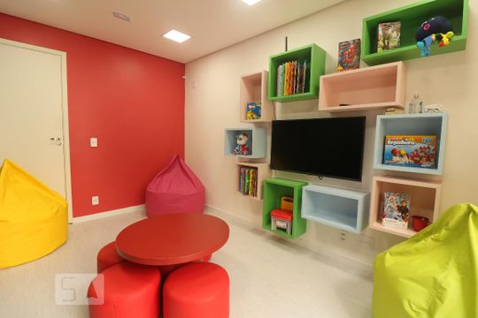 Área comum - Brinquedoteca de apartamento para alugar com 1 quarto, 25m² em Bela Vista, São Paulo