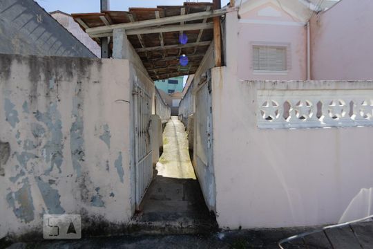 Fachada de casa para alugar com 2 quartos, 55m² em Jardim Textil, São Paulo