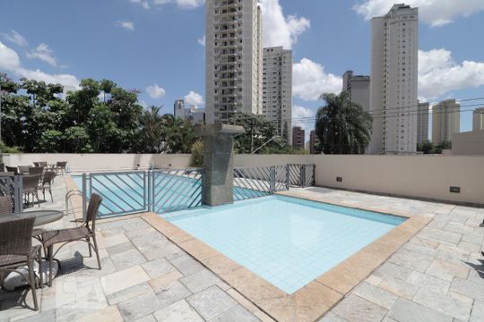 Área comum - Piscina de apartamento à venda com 4 quartos, 160m² em Vila Regente Feijó, São Paulo