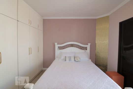 Suite  de apartamento à venda com 4 quartos, 160m² em Vila Regente Feijó, São Paulo