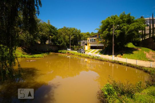 Área Comum - Lago de casa de condomínio à venda com 4 quartos, 400m² em Sítios de Recreio Gramado, Campinas