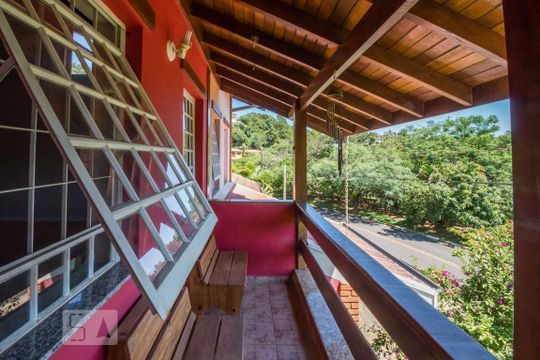 Varanda da Suíte 2 de casa à venda com 5 quartos, 1074m² em Colinas do Ermitage (sousas), Campinas