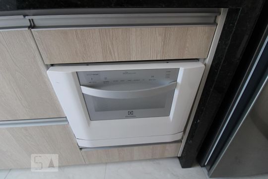 Cozinha de apartamento à venda com 1 quarto, 52m² em Centro, Campinas