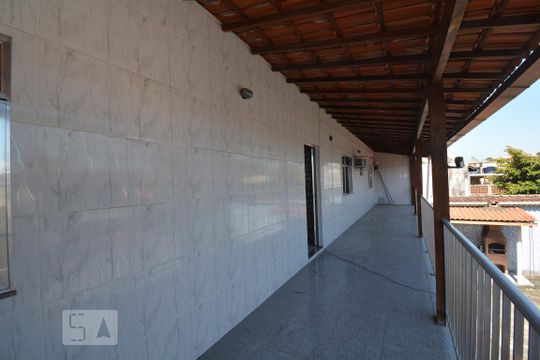 Varanda da Sala e dos Quartos do Segundo andar de casa à venda com 3 quartos, 301m² em Váz Lobo, Rio de Janeiro