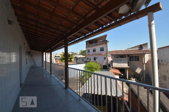 Varanda da Sala e dos Quartos do Segundo andar de casa à venda com 3 quartos, 301m² em Váz Lobo, Rio de Janeiro