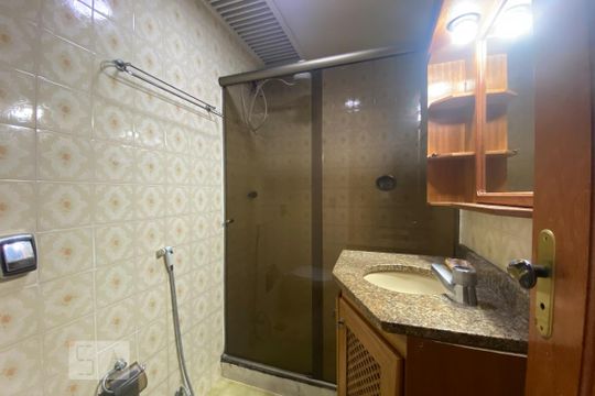 Banheiro de apartamento para alugar com 2 quartos, 52m² em Catumbi, Rio de Janeiro