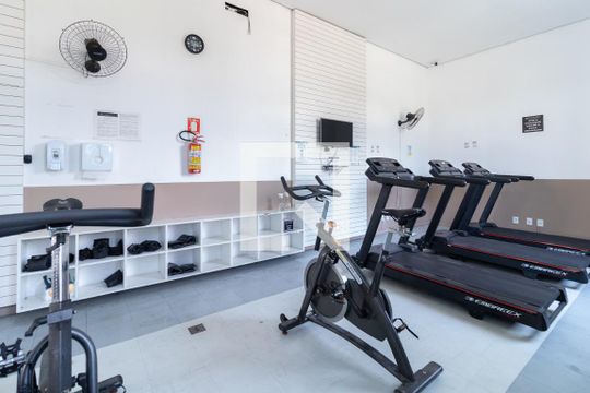 Área comum - Academia de apartamento à venda com 3 quartos, 69m² em Teresópolis, Porto Alegre