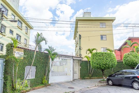 Fachada e portaria de apartamento à venda com 2 quartos, 60m² em Santa Terezinha, São Bernardo do Campo